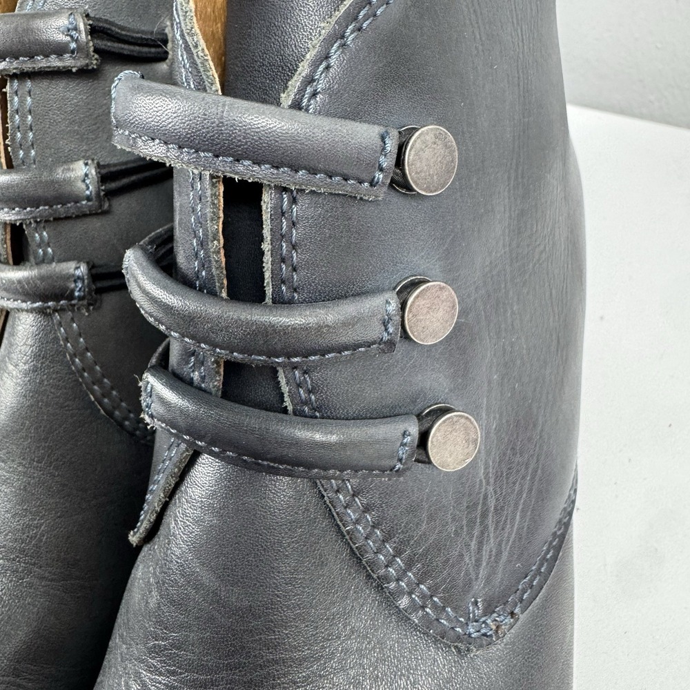 Womens Pikolinos Leather Ankle Boots Low Heel Zip Comfort Euro 38 - Picture 8 of 16